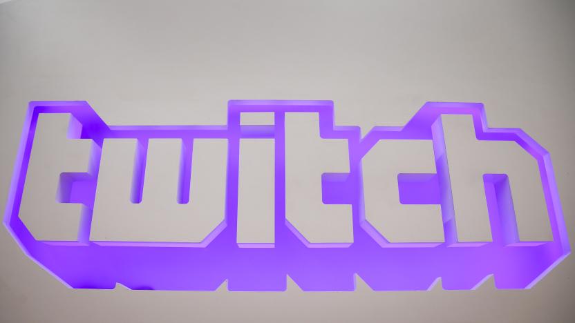 The twitch logo is seen at the offices of Twitch Interactive Inc, a social video platform and gaming community owned by Amazon, in San Francisco, California, U.S., March 6, 2017.  REUTERS/Elijah Nouvelage