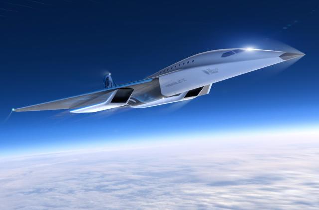 Virgin Galactic Mach 3 aircraft