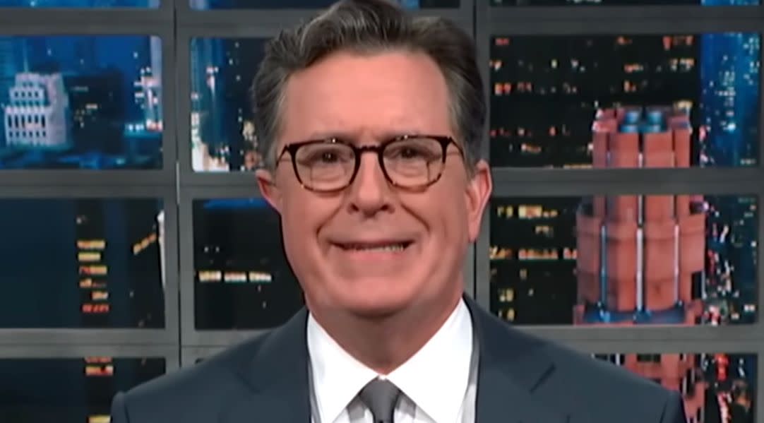 Stephen Colbert Flags Hilarious Text That 'Jumped Out' From Jan. 6 Hearing