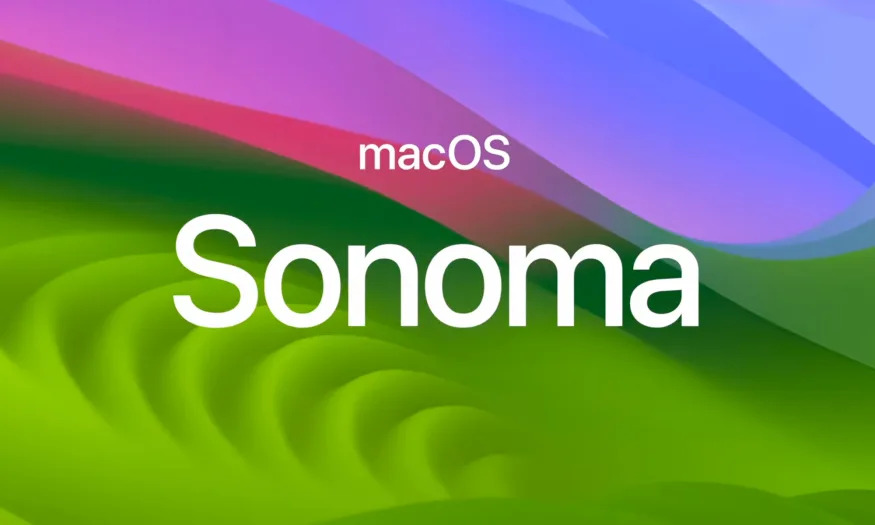 macOS Sonoma Name Card