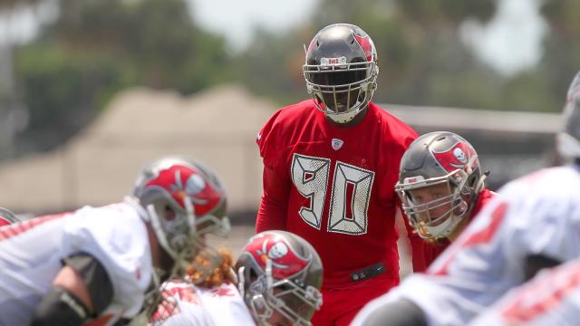 Bucs counting on upgraded D-line