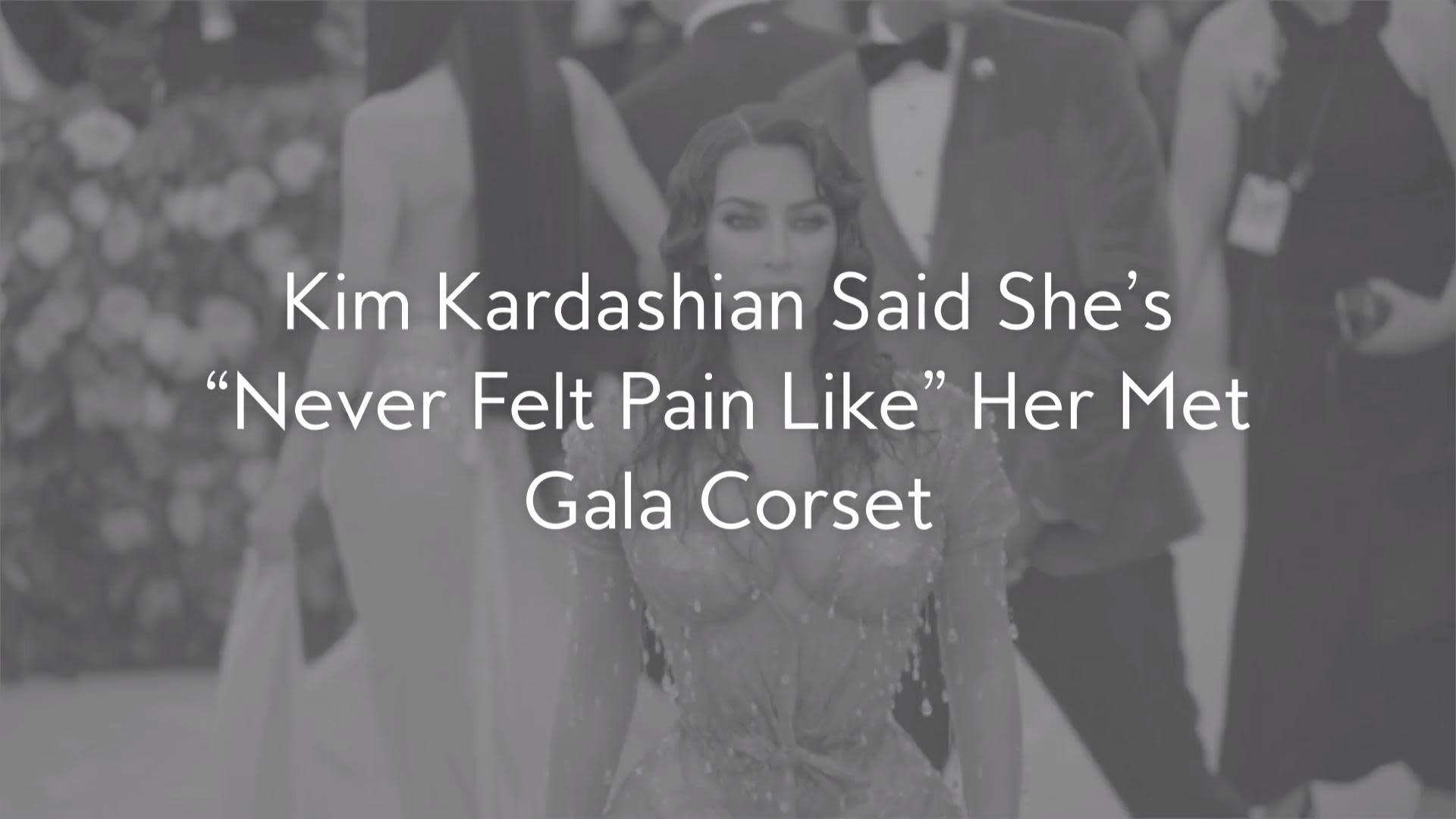 Kim Kardashian West got pee 'all over' herself in glitzy gowns - 8days