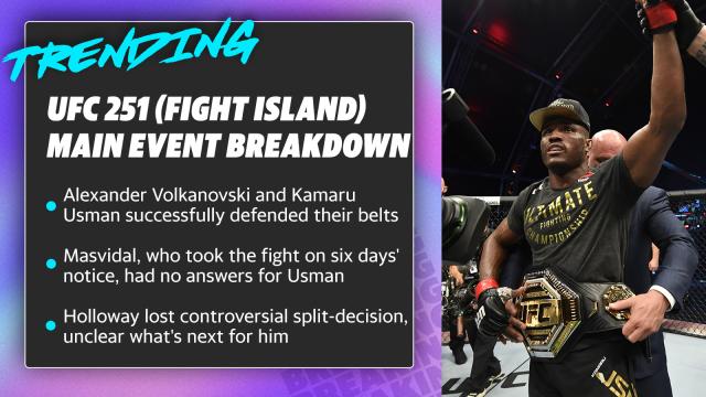UFC 251 (fight Island) Main event breakdown