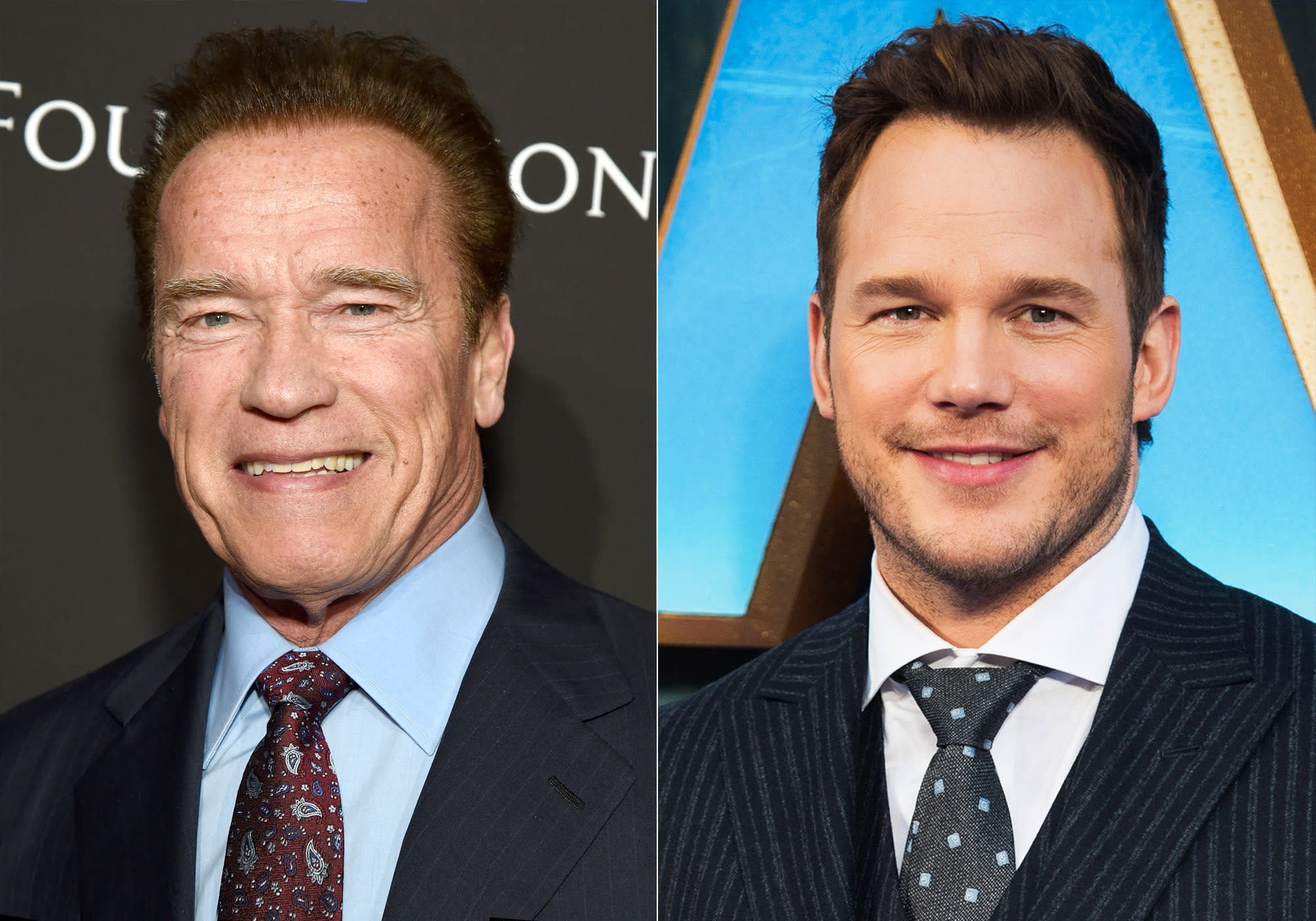 Arnold Schwarzenegger and Chris Pratt Became Friends Years ...