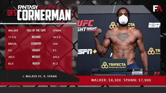 MMA DFS Cornerman: UFC Vegas 11 (Video)