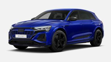 讓造型更動感帥氣，Audi Q8 e-tron 車系新增 S Line 競技套件