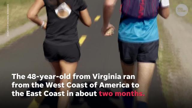 Virginia Man runs 3,234 miles across US, raises money for clean drinking water