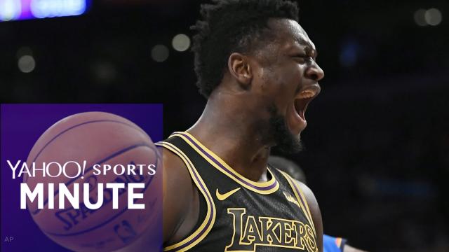 Lakers rout short-handed Thunder