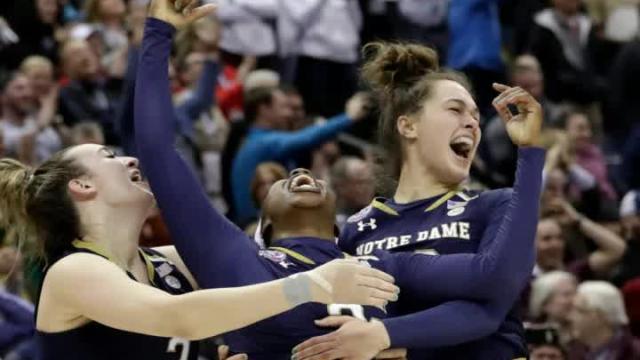 Notre Dame's Arike Ogunbowale hits last-second shot to win NCAA women's title