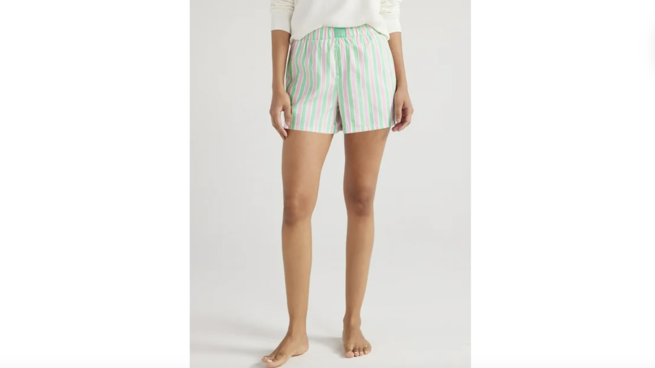 H&M Sparkly Stretchy Pants Size: Large Basically - Depop