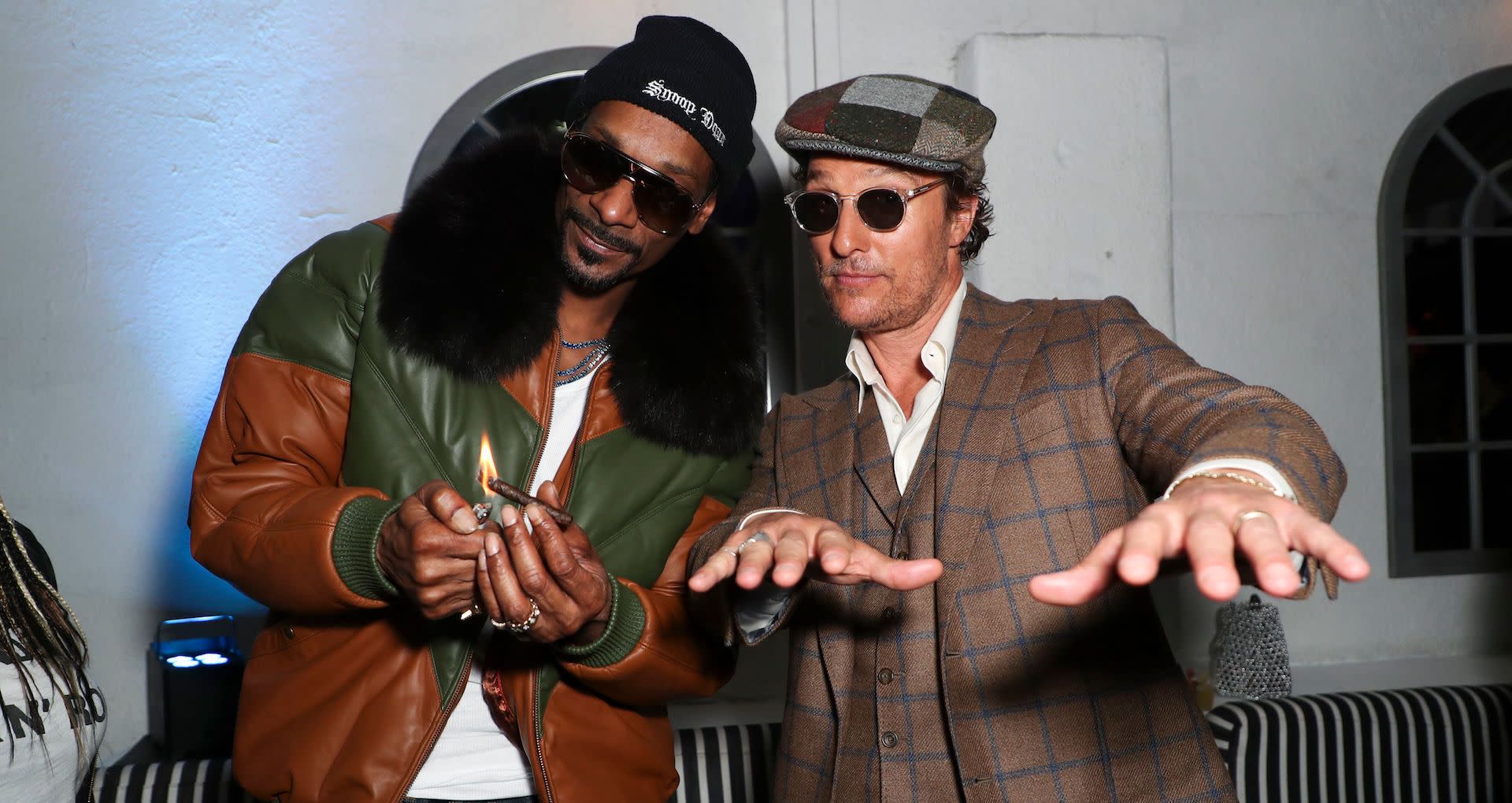 Matthew McConaughey Accidentally Got High with Snoop Dogg & Rapped for