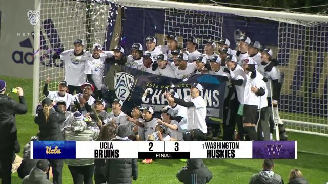 No. 1 Washington clinches 2022 Pac-12 Men’s Soccer Championship with win over UCLA