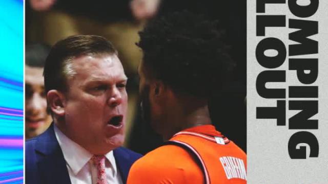 Illinois’ Alan Griffin suspended two games for stomping on Purdue player's chest