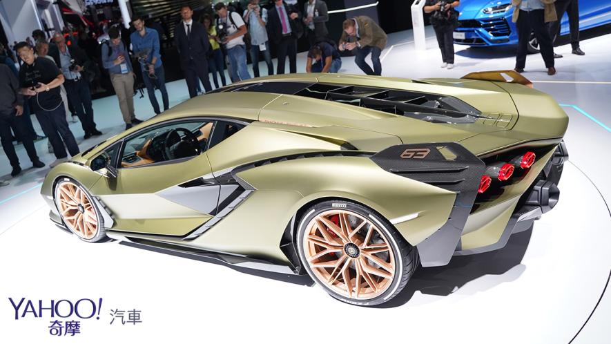 【2019法蘭克福車展】限量63部的終極一閃！Lamborghini Sián榮登油電王者之座 - 7