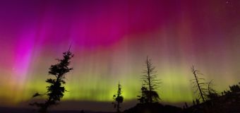 
Stargazers capture breathtaking images of aurora borealis