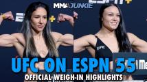 UFC on ESPN 55 weigh-in results: Two fighters heavy – including 2.5-pound miss