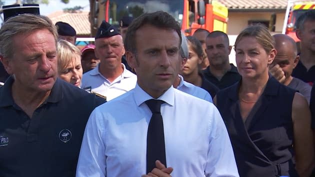 Fires in Gironde: Emmanuel Macron announces a “major national project” to replant forests