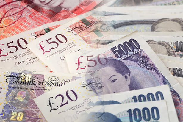 GBP/JPY Price Forecast – British Pound Sideways Against Yen - Yahoo Finance