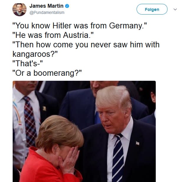 Die besten Merkel und Trump-Memes von G20