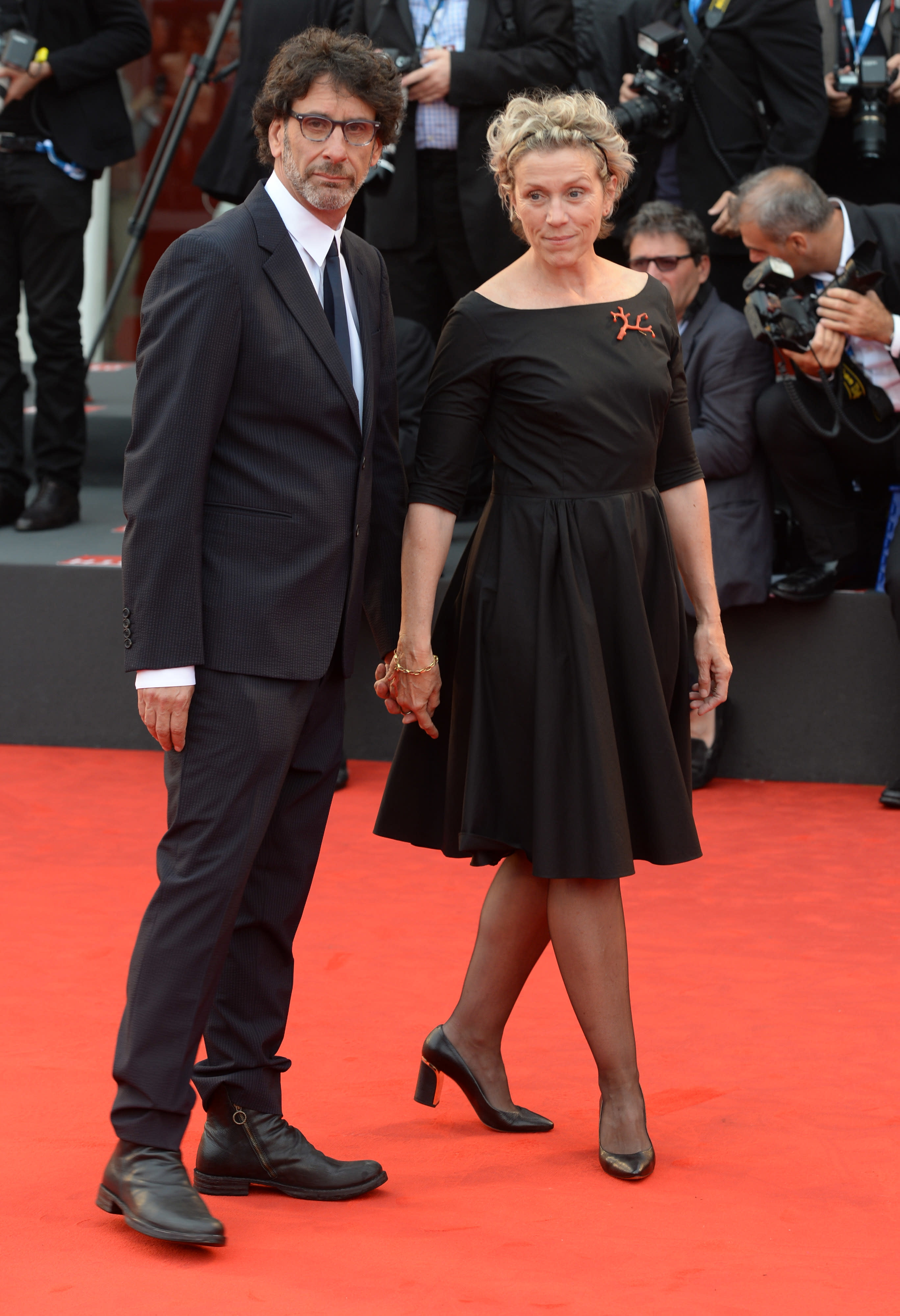 Image result for Frances McDormand with husband