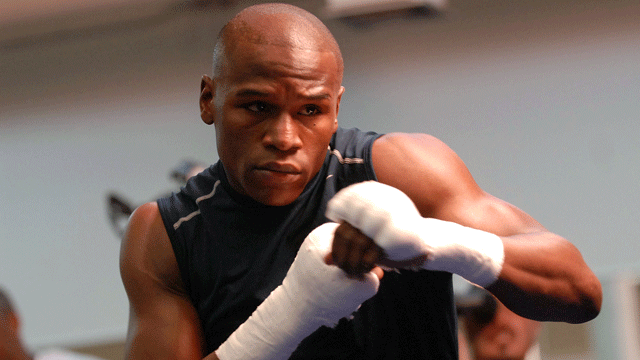 Final hours for Mayweather before the fight