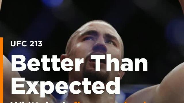 Robert Whittaker's five-round epic with Yoel Romero saves UFC 213 from catastrophe