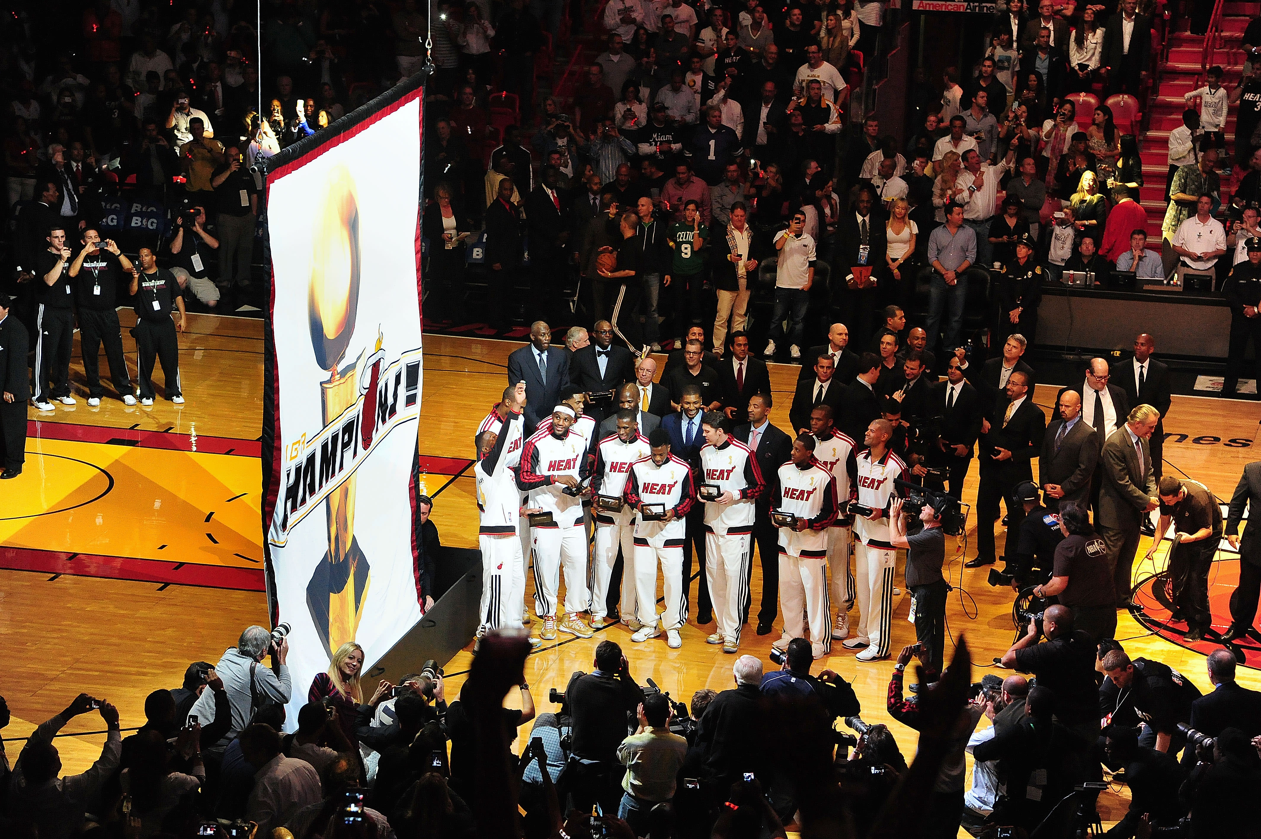 NBA's opening night tipoff