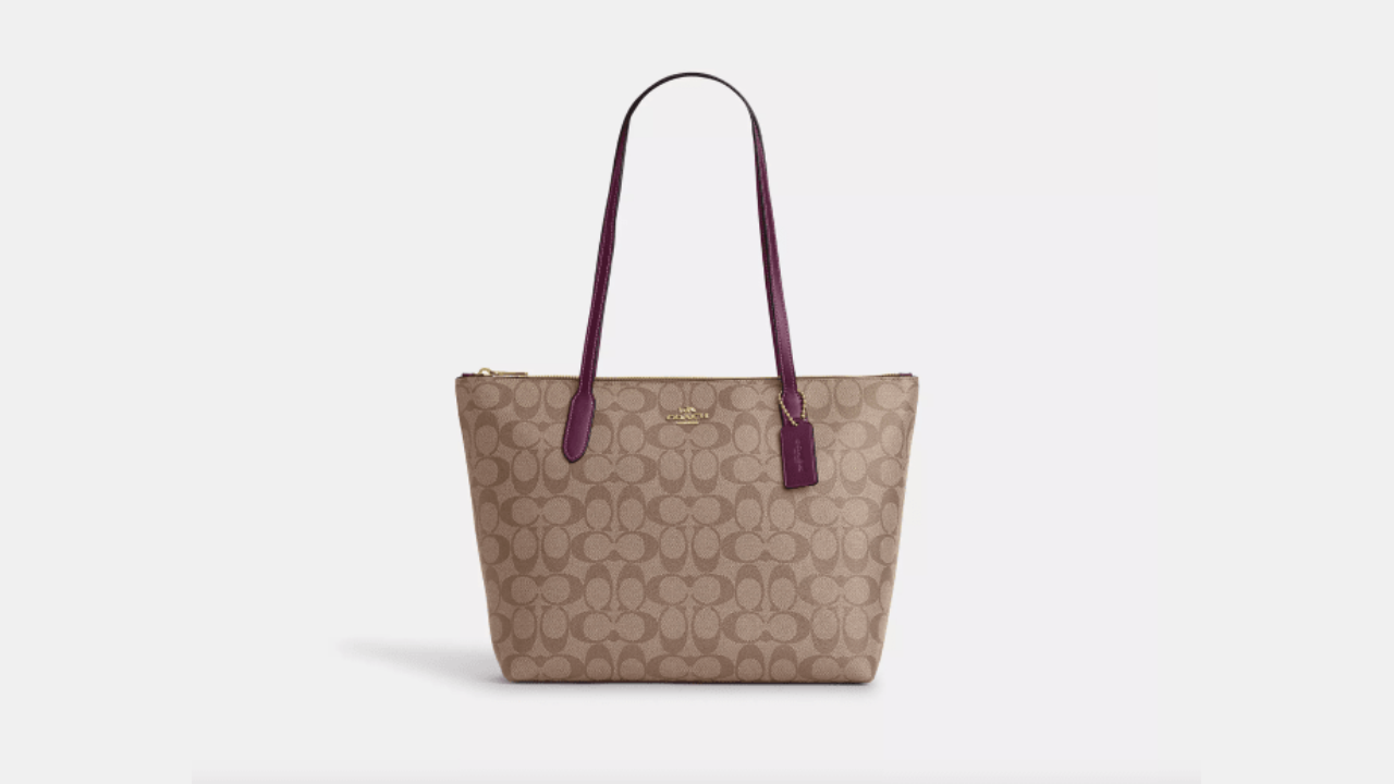 Coach Outlet Teri Shoulder Bag In Signature Canvas