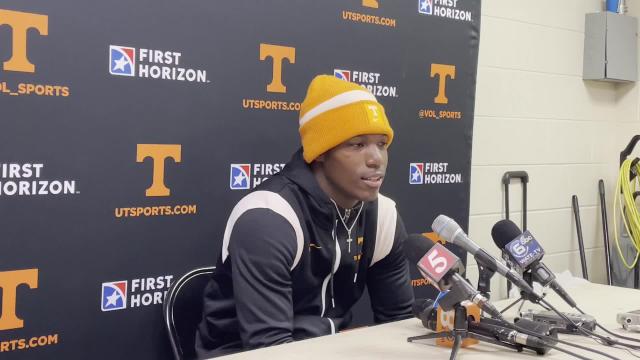 Dee Williams explains his punt return celebration for Tennessee football