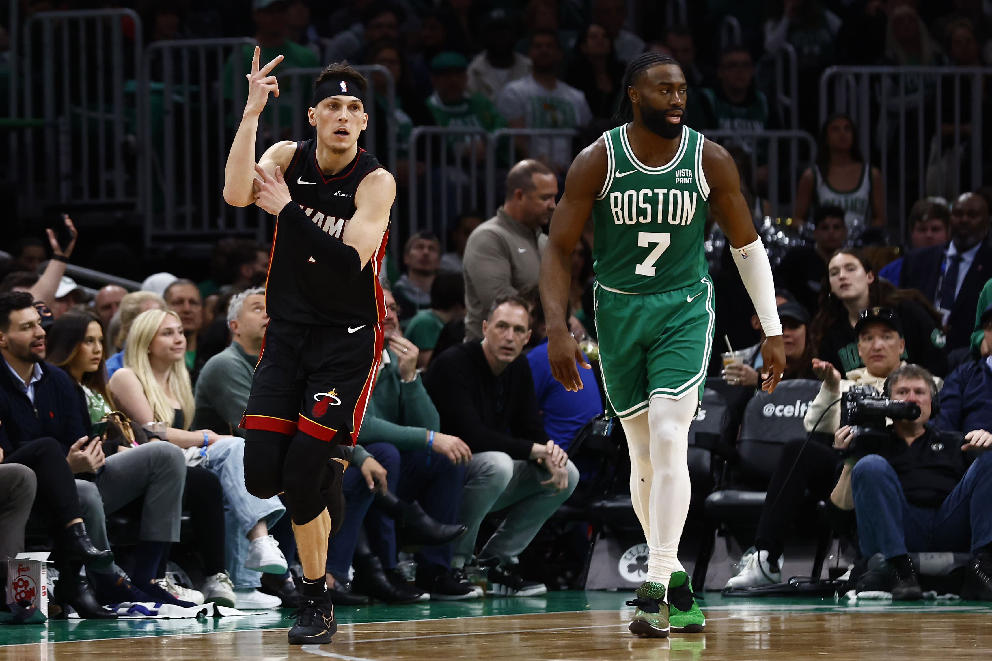 Code red: Heat had extra fuel against Celtics in Game 2, even series with fiery win