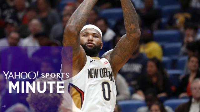 Monster triple-double by Cousins leads Pelicans to 2OT victory