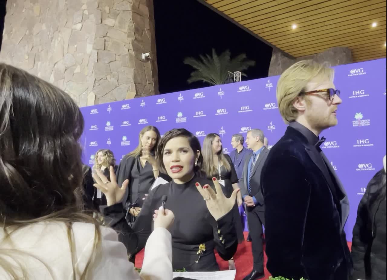 America Ferrera chats 'Barbie' at Palm Springs Film Awards