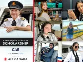 Air Canada and CAE Announce 2024 Judy Cameron Scholarship Winners