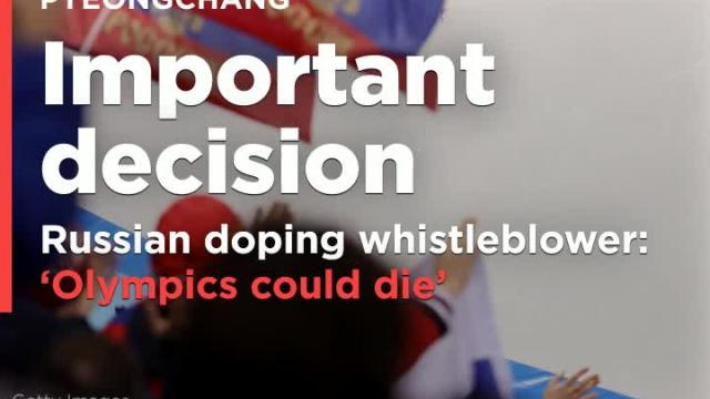 Doping whistleblower on potential Russian reinstatement: 'Olympics could die'