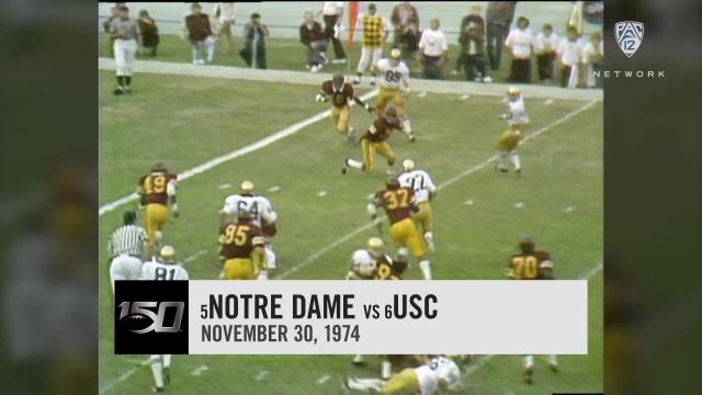 #CFB150: No. 5 Notre Dame vs. No. 6 USC - November 30, 1974
