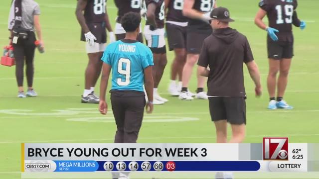 Bryce Young out for Week 3, Carolina Panthers on CBS