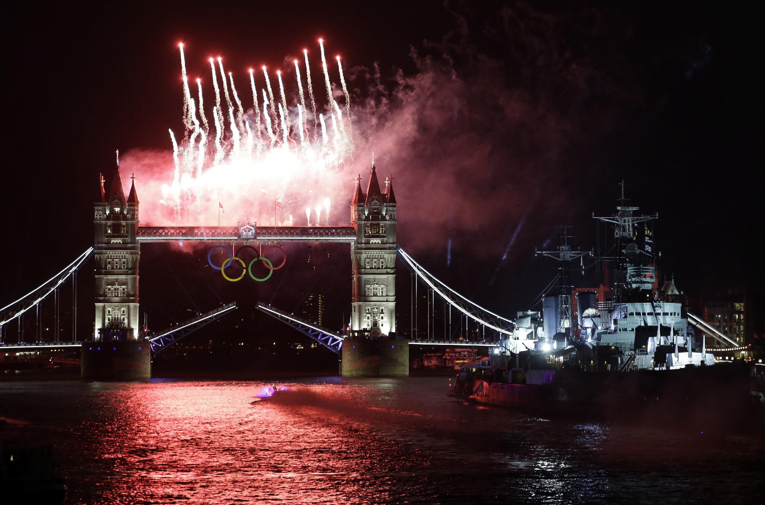 Ap Photos A Rockin Olympics Opening Ceremony