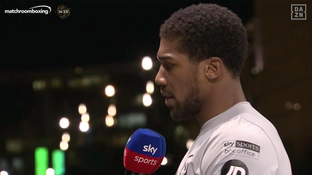 Anthony Joshua on possible trilogy with Andy Ruiz