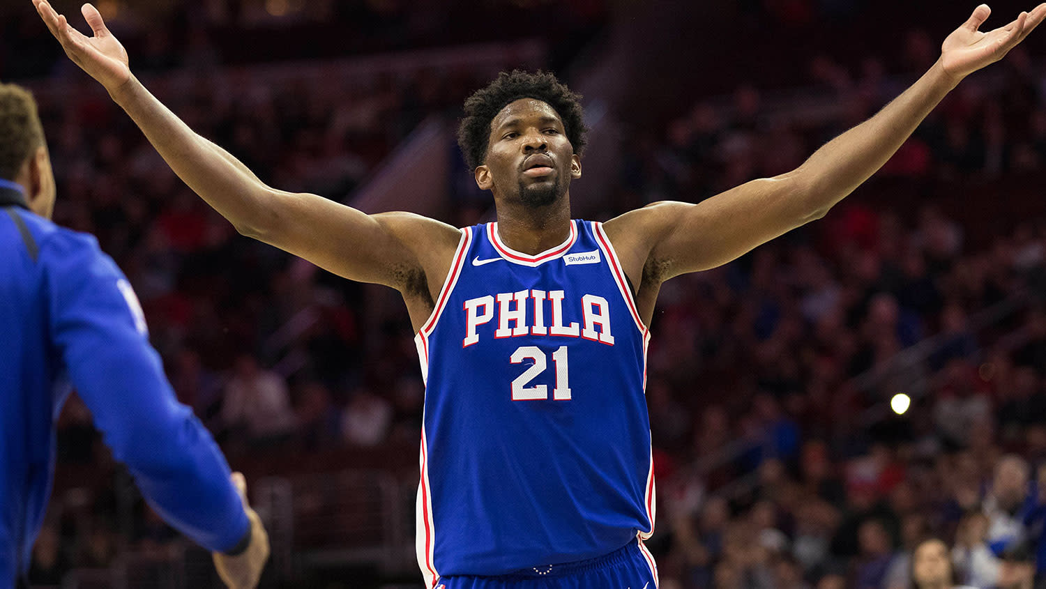 Joel Embiid is so excited about the 76ers that he cursed on live TV1500 x 845