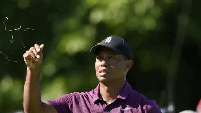 Tiger Woods roars back with strong round, in contention