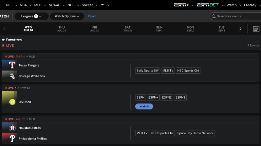 ESPN Where to Watch