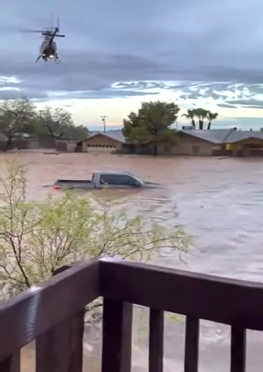 Arizona Flash Flood Leaves 2 People Dead, Dozens Rescued 'We Didn't