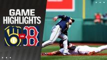Brewers vs. Red Sox Highlights