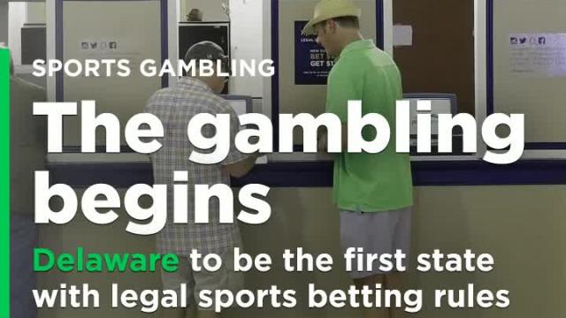 Delaware to be the first state with newly-legalized sports betting rules