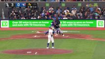 WATCH: Danny Mendick hits 2 RBI double vs. Blue Jays