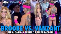 Video: Paige VanZant, Elle Brooke share cheeky face off at MF & DAZN: X Series 15 weigh-ins