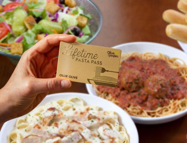 Olive Garden Is Selling 50 Lifetime Passes Video