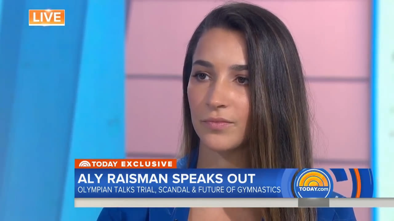 Aly Raisman Opens Up About Free-Bleeding Through Competitions and