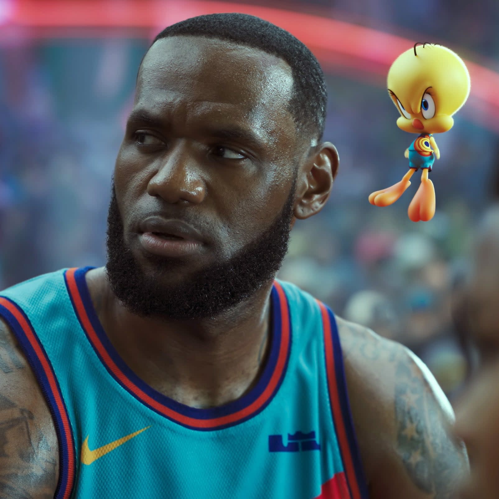 Is Lebron James S Real Life Family In Space Jam A New Legacy Not Quite