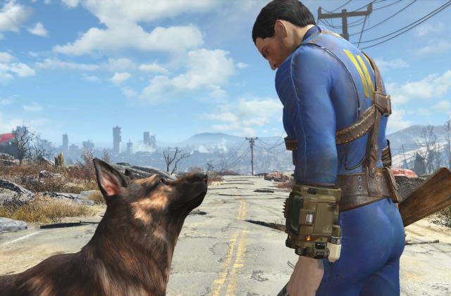 Dogmeat in 'Fallout 4'